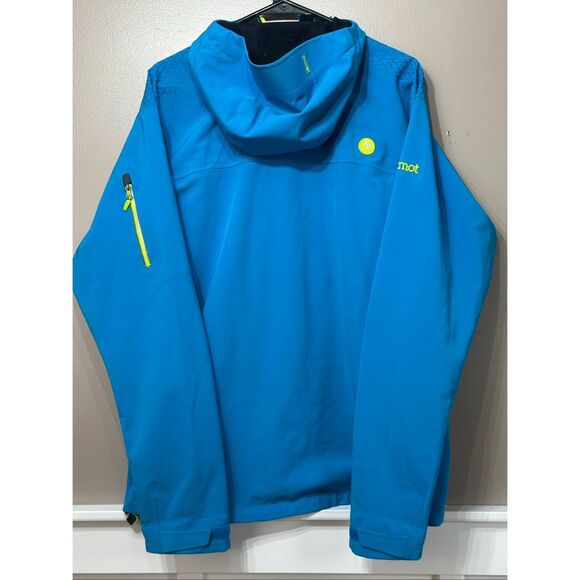 NWOT Marmot Zion Neoshell Polartec Waterproof Hooded Jacket Coat Women's Large - Picture 12 of 12